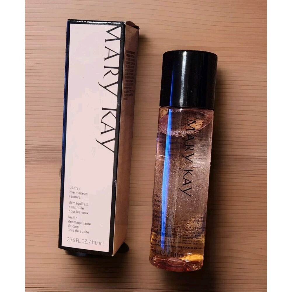 Mary Kay Oil Free Eye Makeup Remover Full Size 3.75 fl oz. Dry to Oily Skin